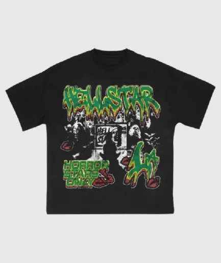 Hellstar Horror Stars Onzy T Shirt Black