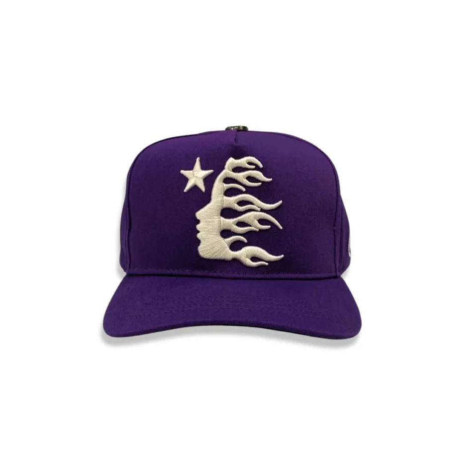 Hellstar Purple Snapback tracker hat