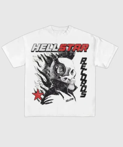 Hellstar Records T Shirt White