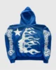 Hellstar Studios Blue Yoga Hoodie 1