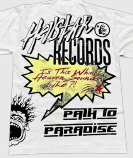 Hellstar Studios Path To Paradise T Shirt White 1