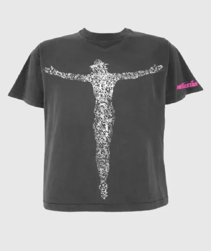 Hellstar Studios QR Christ T Shirt Black