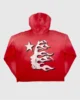 Hellstar Studios Records Hoodie Red 1