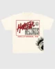 Hellstar Studios Records T Shirt Cream