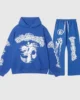 Hellstar Studios Records Yoga Tracksuit Blue